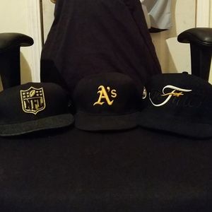 NBA finals, Superbowl 50, Oakland A's snapbacks